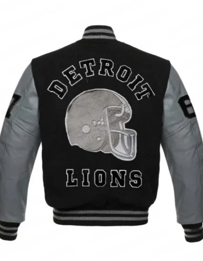 Venom 2 Tom Hardy Detroit Lions Varsity Jacket