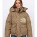 The North Face Gucci Brown Puffer Jacket
