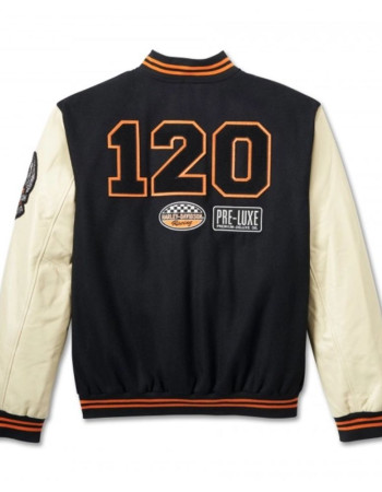 120th Anniversary Harley Davidson Varsity Jacket