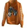 Chrome Hearts Matty Boy Link & Build Orange Hoodie Chrome Hearts Matty Boy Link & Build Orange Hoodie