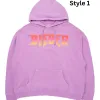 Justin Bieber Pullover Purple Hoodie