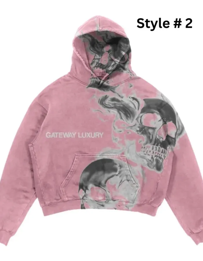 Elevate Style Gateway Luxury Skully Hoodie Elevate Style Gateway Luxury Skully Hoodie