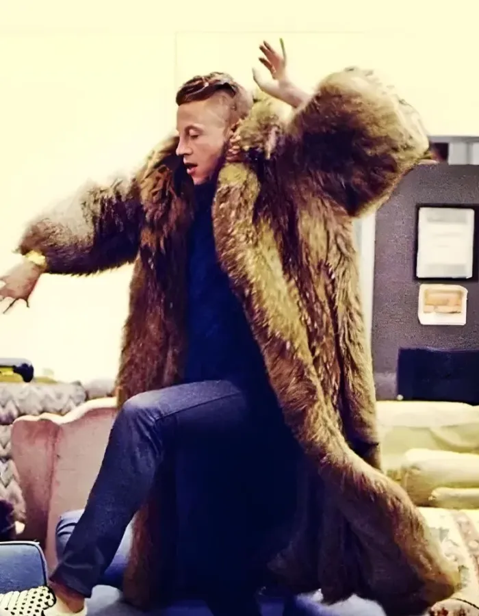 Macklemore Brown Faux Fur Coat Macklemore Brown Faux Fur Coat