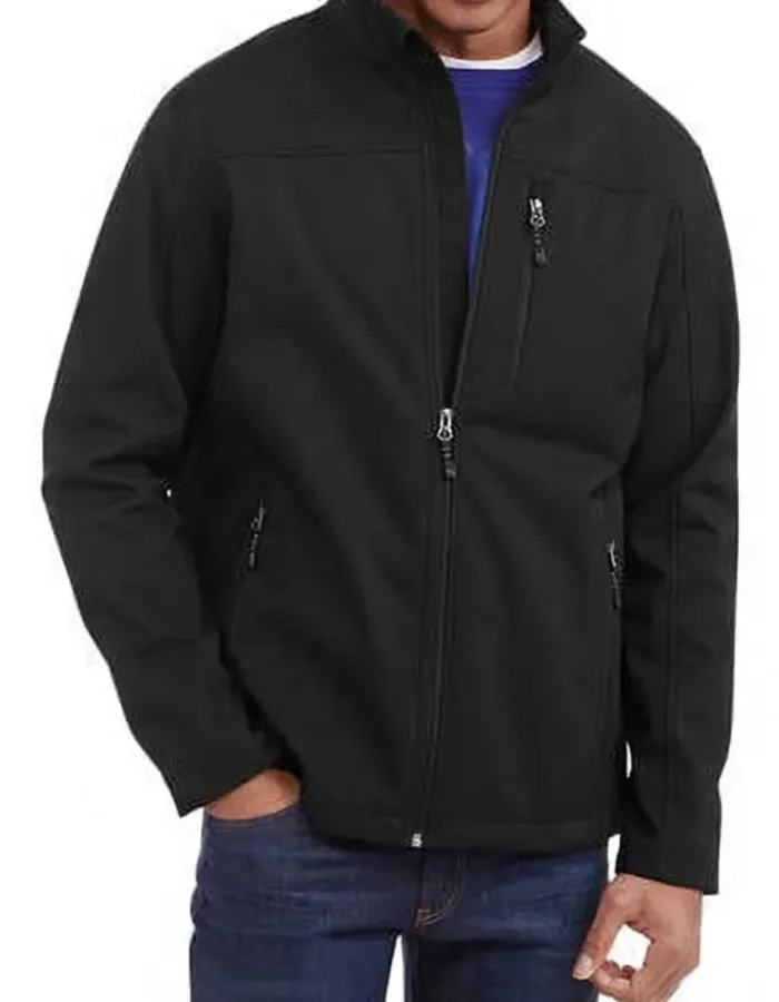 Men's Black Swiss Tech Jacket