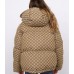 The North Face Gucci Brown Puffer Jacket