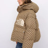 The North Face Gucci Brown Puffer Jacket