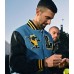 Novak Djokovic Lacoste Wool Varsity Jacket