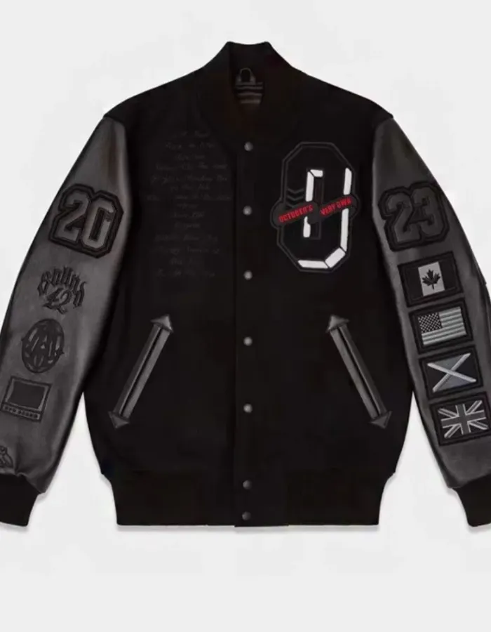 Drake For All The Dogs OVO Varsity Jacket