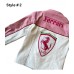 Ferrari Pink Racing Leather Jacket