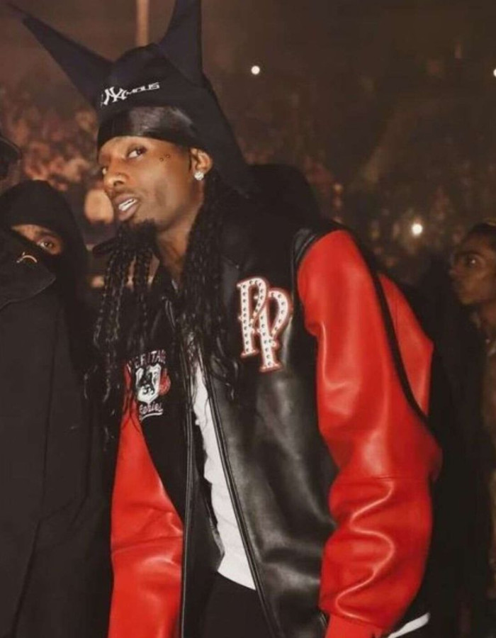 Playboi Carti Vultures Listening Party Pelle Pelle Jacket