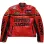 Ferrari F1 Red Racing Leather Jacket
