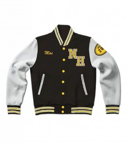 Snoop Dogg Black Letterman Varsity Jacket Snoop Dogg Black Letterman Varsity Jacket