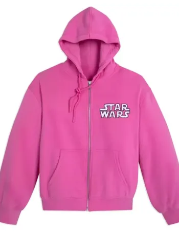 Star Wars Pink Zip up Hoodie