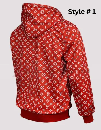 Louis Vuitton x Supreme Monogram Box Logo Hoodie Louis Vuitton x Supreme Monogram Box Logo Hoodie