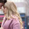 Josephine Langford After Ever Happy 2022 Tessa Pink Coat Josephine Langford After Ever Happy 2022 Tessa Pink Coat