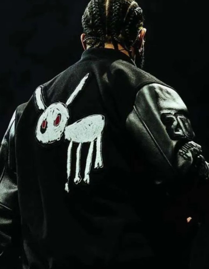 Drake For All The Dogs OVO Varsity Jacket Drake For All The Dogs OVO Varsity Jacket