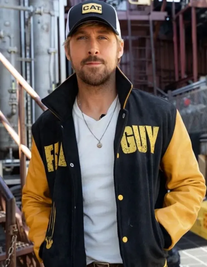 The Fall Guy 2024 Ryan Gosling Varsity Jacket