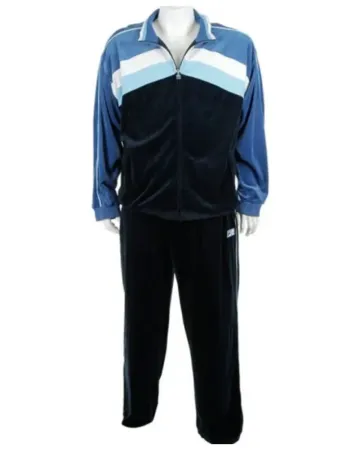 Tony Sopranos James Gandolfini  Blue Tracksuit