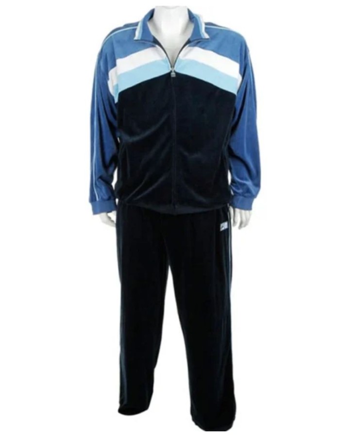 Tony Sopranos James Gandolfini Blue Tracksuit Tony Sopranos James Gandolfini Blue Tracksuit