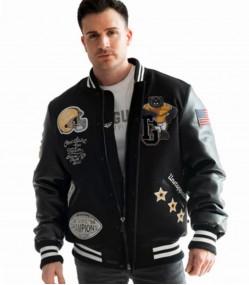 TOP GUN BEARS VARSITY JACKET