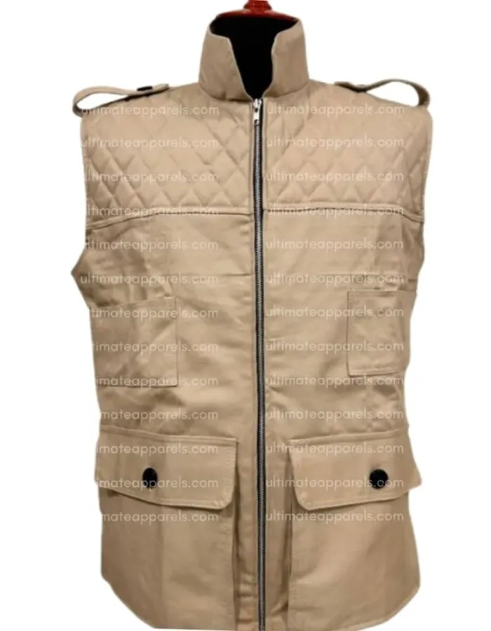 Macgruber Will Forte Cotton Off White Vest Macgruber Will Forte Cotton Off White Vest