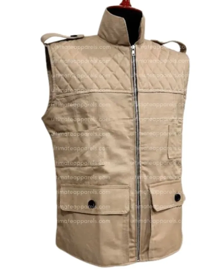 Macgruber Will Forte Cotton Off White Vest Macgruber Will Forte Cotton Off White Vest
