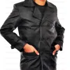 Doctor Who Christopher Eccleston Black Leather Jacket/Coat Doctor Who Christopher Eccleston Black Leather Jacket/Coat