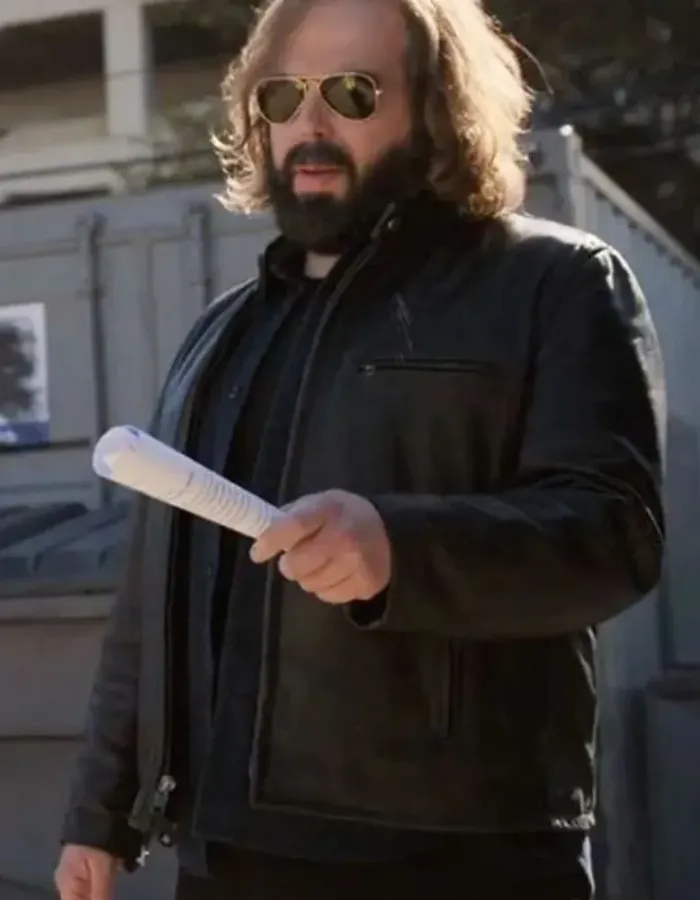 The Lincoln Lawyer Angus Sampson Leather Jacket