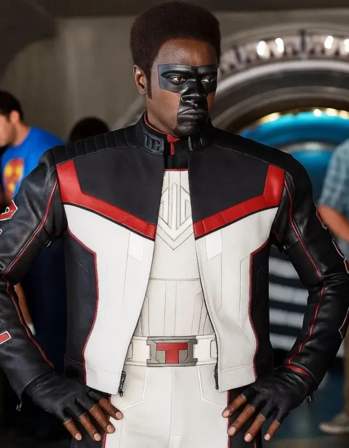 Superman 2025 Edi Gathegi Leather Jacket Superman 2025 Edi Gathegi Leather Jacket