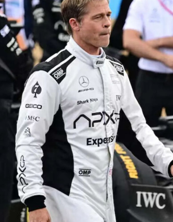 F1 2025 Brad Pitt Racer Jacket F1 2025 Brad Pitt Racer Jacket