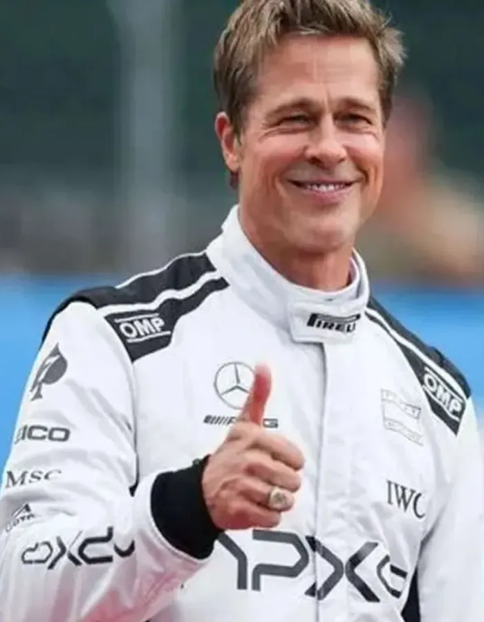 F1 2025 Brad Pitt Racer Jacket F1 2025 Brad Pitt Racer Jacket