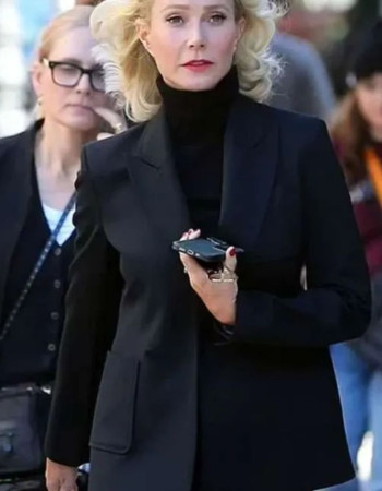 Marty Supreme 2025 Gwyneth Paltrow Blazer Marty Supreme 2025 Gwyneth Paltrow Blazer