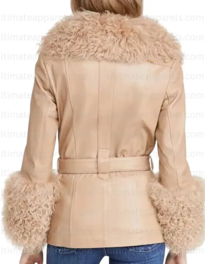 Dexter New Blood Jamie Chung Fur Trim Jacket