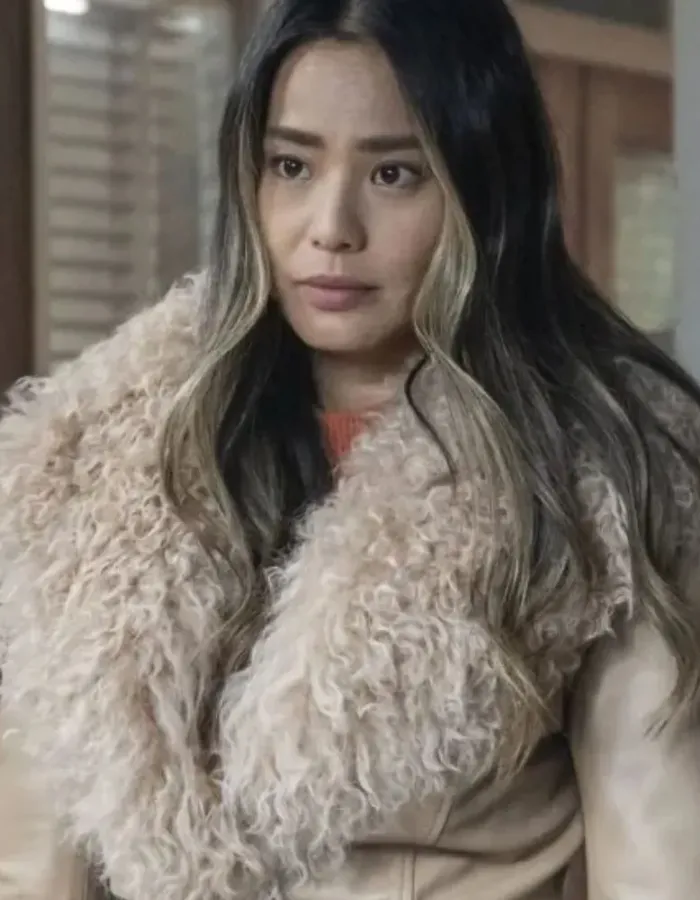 Dexter New Blood Jamie Chung Fur Trim Jacket