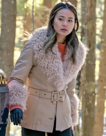 Dexter New Blood Jamie Chung Fur Trim Jacket