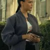 Reacher S03 Maria Sten Bomber Jacket Reacher S03 Maria Sten Bomber Jacket