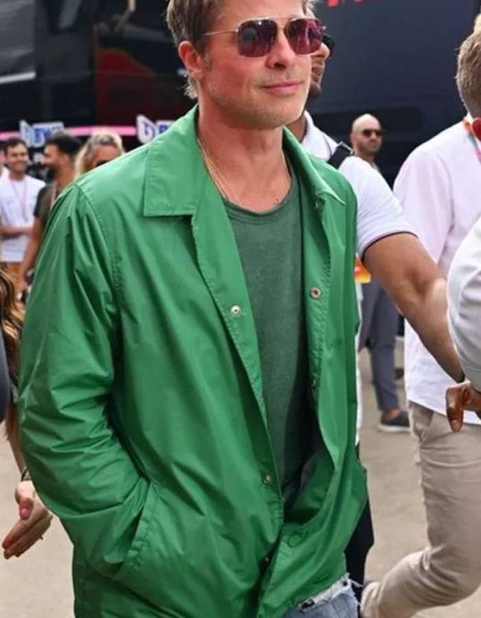 F1 Movie Sonny Hayes Green Jacket