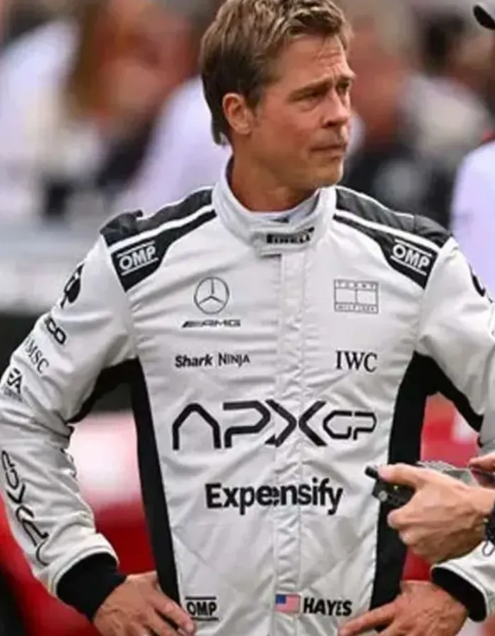 F1 2025 Brad Pitt Racer Jacket F1 2025 Brad Pitt Racer Jacket