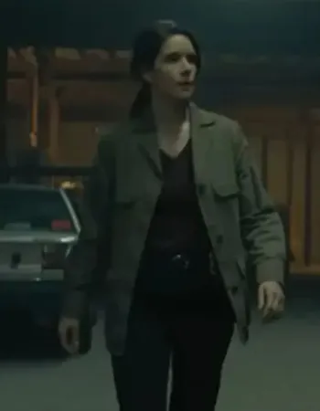 Reacher SO3 Sonya Cassidy Green Jacket Reacher SO3 Sonya Cassidy Green Jacket