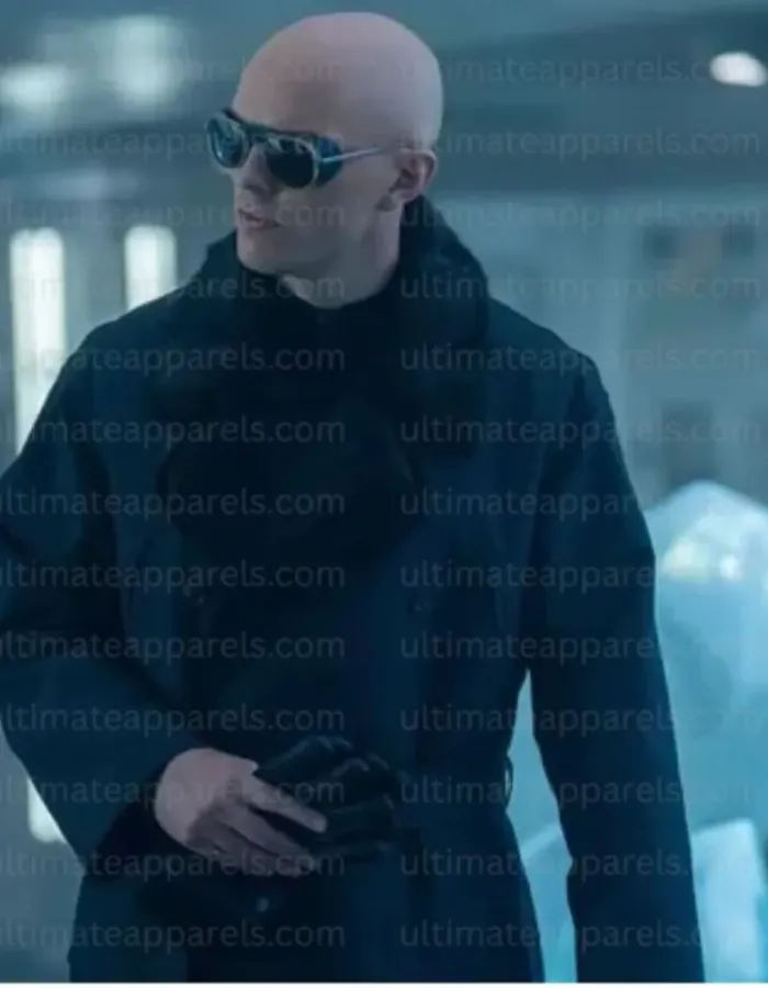 Superman 2025 Nicholas Hoult Fur Coat