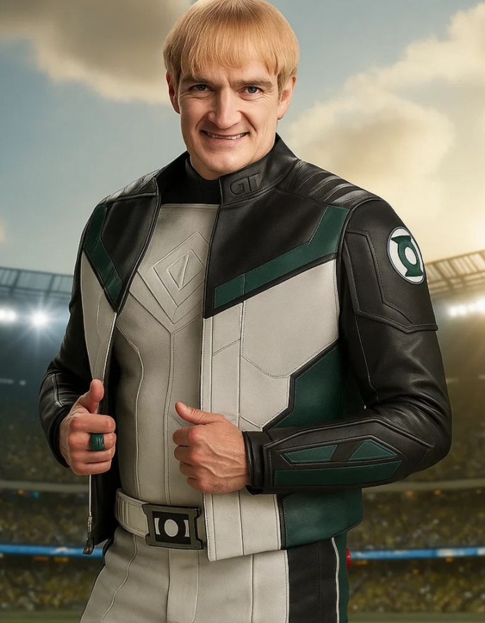 Guy Gardner 2025 Superman Leather Jacket Guy Gardner 2025 Superman Leather Jacket