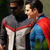Superman 2025 Edi Gathegi Leather Jacket Superman 2025 Edi Gathegi Leather Jacket