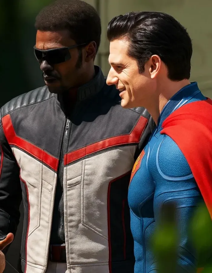 Superman 2025 Edi Gathegi Leather Jacket Superman 2025 Edi Gathegi Leather Jacket