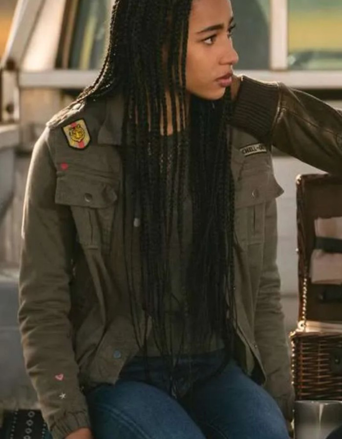 Tayler Buck Superman & Lois S04 Green Jacket