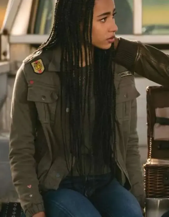 Tayler Buck Superman & Lois S04 Green Jacket Tayler Buck Superman & Lois S04 Green Jacket
