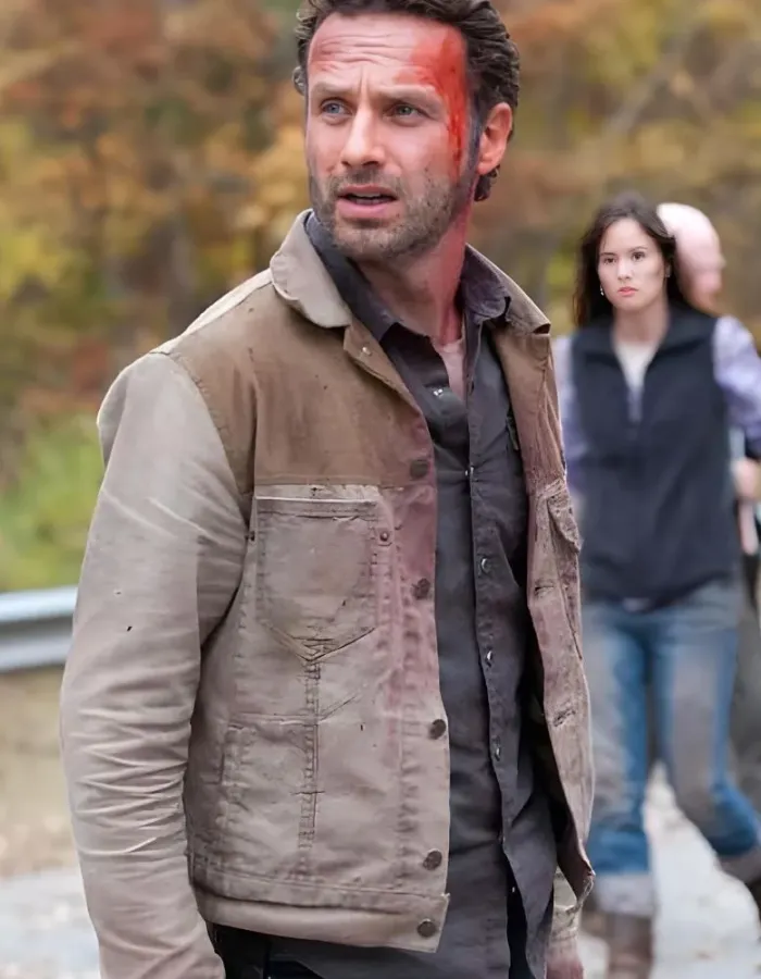Andrew Lincoln The Walking Dead Rick Grimes Jacket Andrew Lincoln The Walking Dead Rick Grimes Jacket