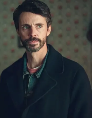 Dept. Q S01 Matthew Goode Wool Coat