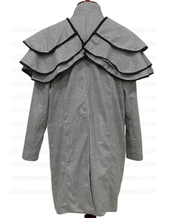 DJANGO UNCHAINED CHRISTOPH WALTZ (KING SCHULTZ) GREY COAT