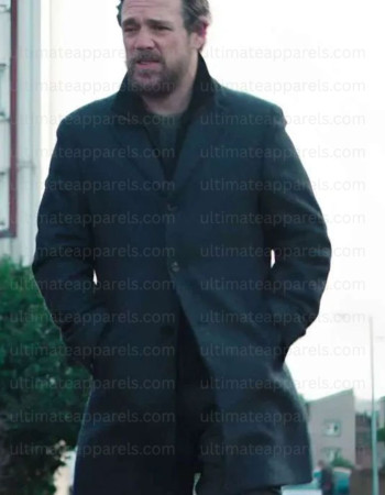 Dept Q S01 James Hardy Black Coat Dept Q S01 James Hardy Black Coat
