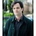 Penn Badgley You SO5 Suede Green Jacket